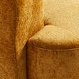 ECKSOFA  in Chenille Goldfarben  307/194 cm  - Goldfarben/Schwarz, Design, Kunststoff/Textil (307/194cm) - Carryhome