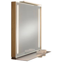 BADEZIMMERSPIEGEL 82/79,8/17 cm  - Wildeiche, Design, Holz (82/79,8/17cm) - Musterring