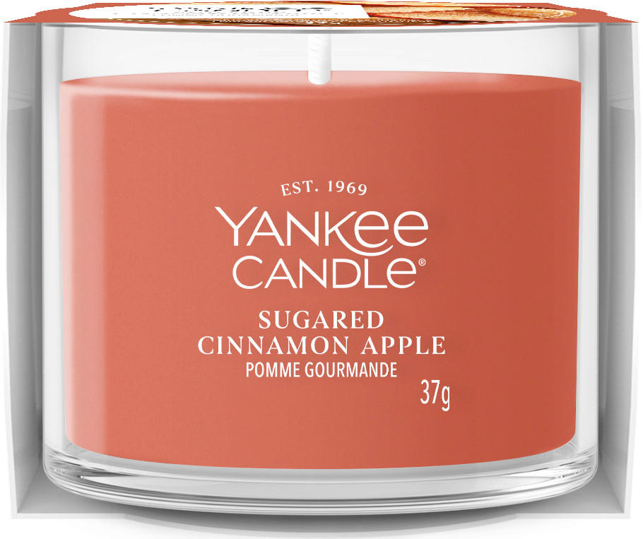 VONNÁ SVÍČKA  - rezavá/čiré, Basics, parafín/sklo (5,5/4,5/5,5cm) - Yankee Candle