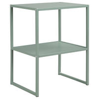 BEISTELLTISCH Metall, Holzwerkstoff 43/33/60 cm  - Grün, Design, Holzwerkstoff/Metall (43/33/60cm) - home24