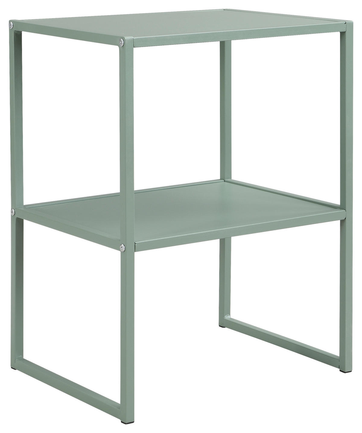 BEISTELLTISCH Metall, Holzwerkstoff 43/33/60 cm  - Grün, Design, Holzwerkstoff/Metall (43/33/60cm) - home24