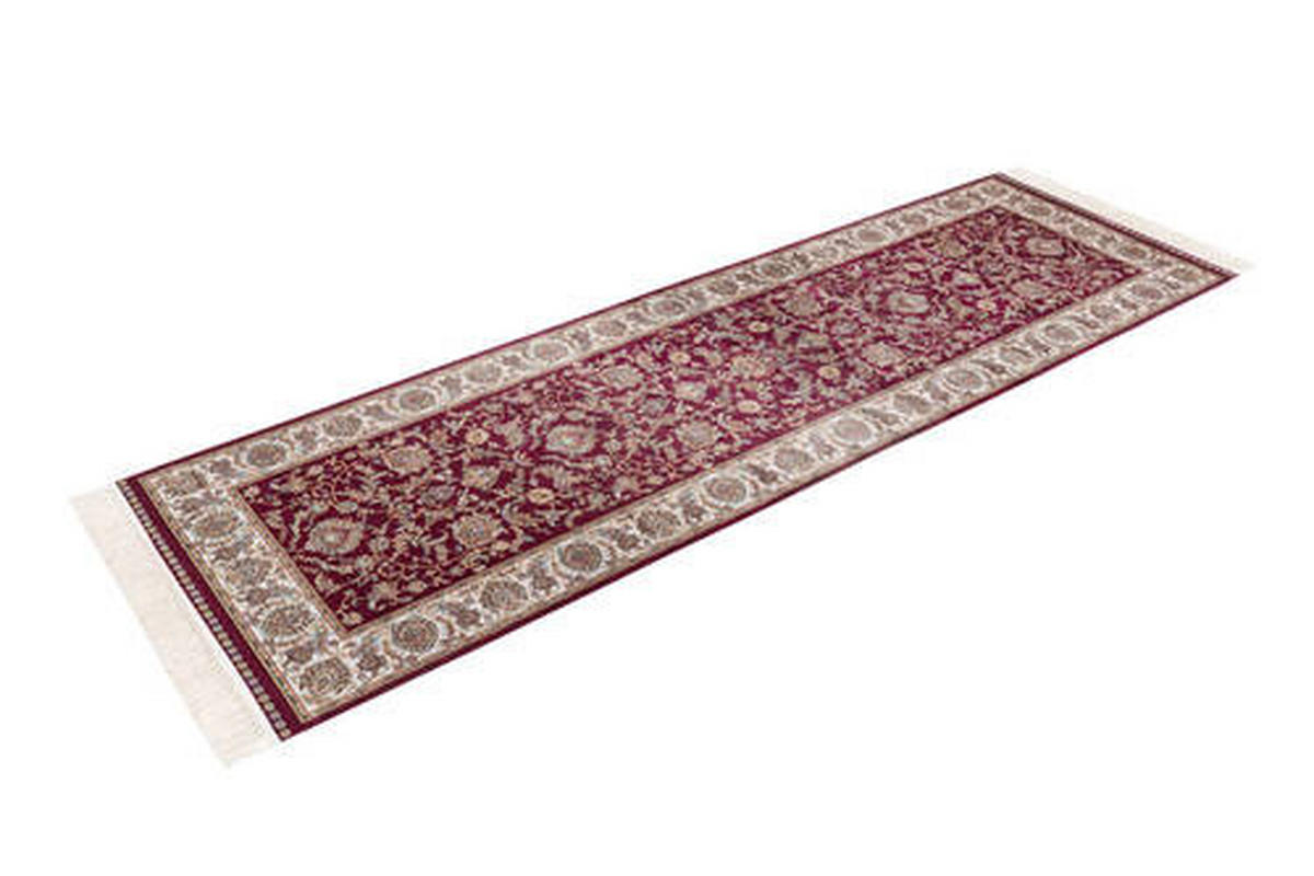 LÄUFER 80/250 cm My Babylon of Obsession  - Hellbraun/Rot, Design, Textil (80/250cm)