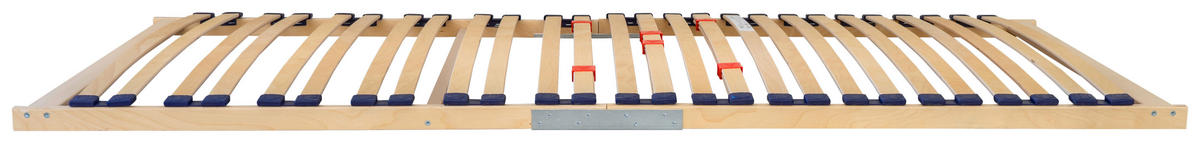 LATTENROST 100/200 cm Mittelzone verstellbar, Birke  - Birkefarben, Basics, Holz/Holzwerkstoff (100/200cm) - Boxxx