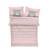 BABYBETTWÄSCHE 100/135 cm  - Rosa/Grau, Basics, Textil (100/135cm) - S. Oliver