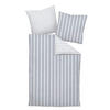 BETTWÄSCHE 200/200 cm GENTANO Makosatin  - Weiß/Grau, Design, Textil (200/200cm) - Janine