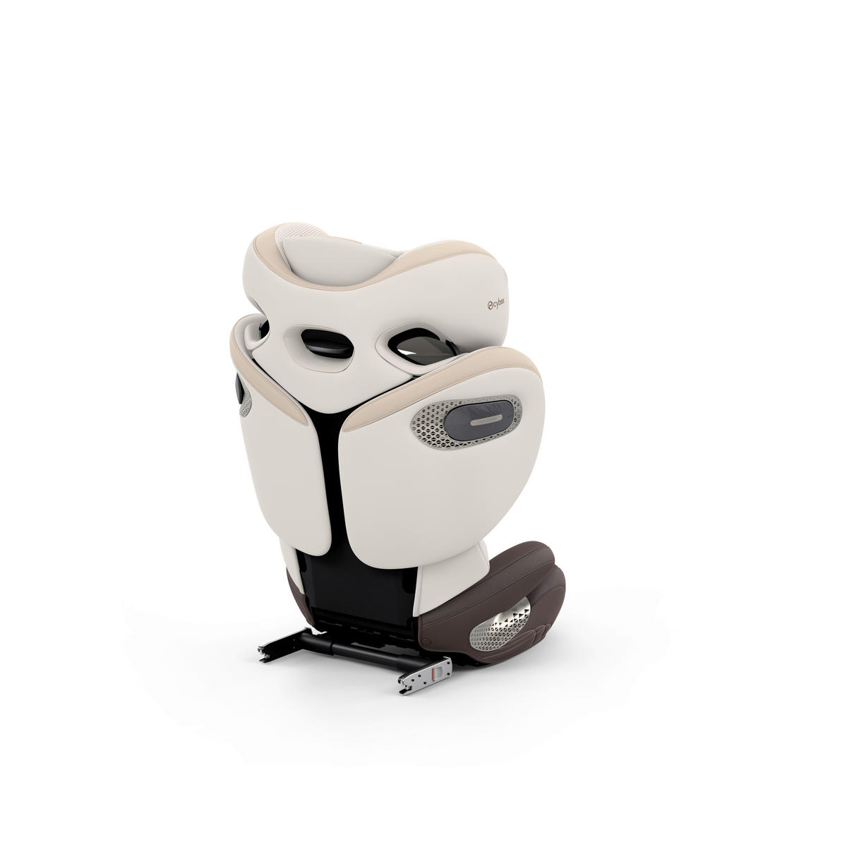 KINDERAUTOSITZ Solution S Style Amber Brown  - Hellbraun, Basics, Kunststoff/Textil (42/49,5/61cm) - cybex PLATINUM
