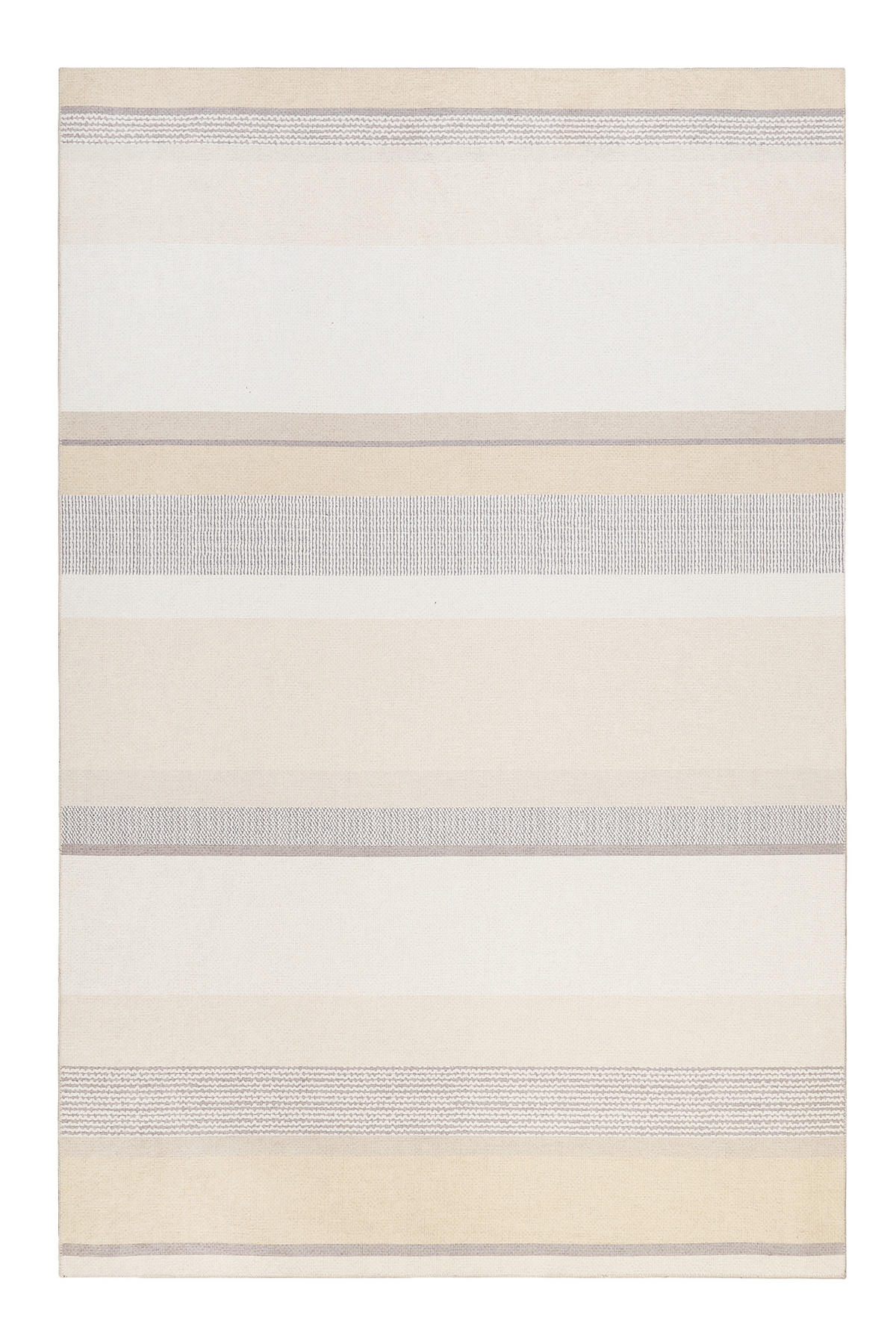 FLACHWEBETEPPICH 120/170 cm Ben Orange, Taupe, Sandfarben  - Taupe/Sandfarben, KONVENTIONELL, Textil (120/170cm) - Esprit