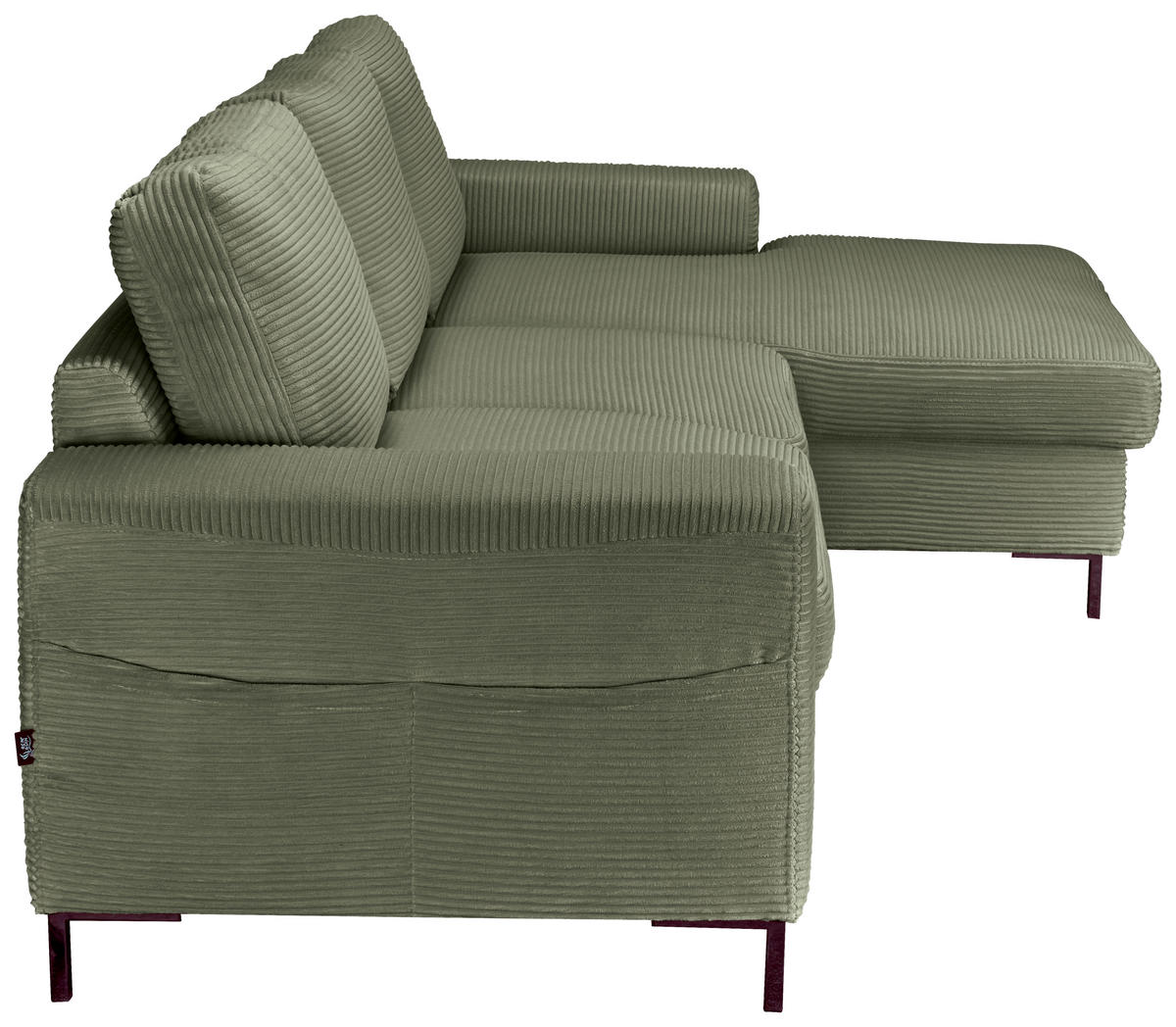 Freisteller von Carryhome ECKSOFA Olivgrün Cord.