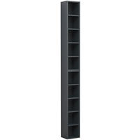 CD-REGAL - Anthrazit, Design, Holzwerkstoff (40/94/17cm) - MID.YOU
