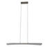 LED-HÄNGELEUCHTE - Alufarben, LIFESTYLE, Kunststoff/Metall (100/8/150cm) LED-HÄNGELEUCHTE - Alufarben, LIFESTYLE, Kunststoff/Metall (100/8/150cm)