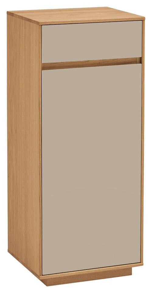 KOMMODE 44/103/37 cm  - Sandfarben/Eiche Bianco, Design, Holz/Holzwerkstoff (44/103/37cm) - Novel