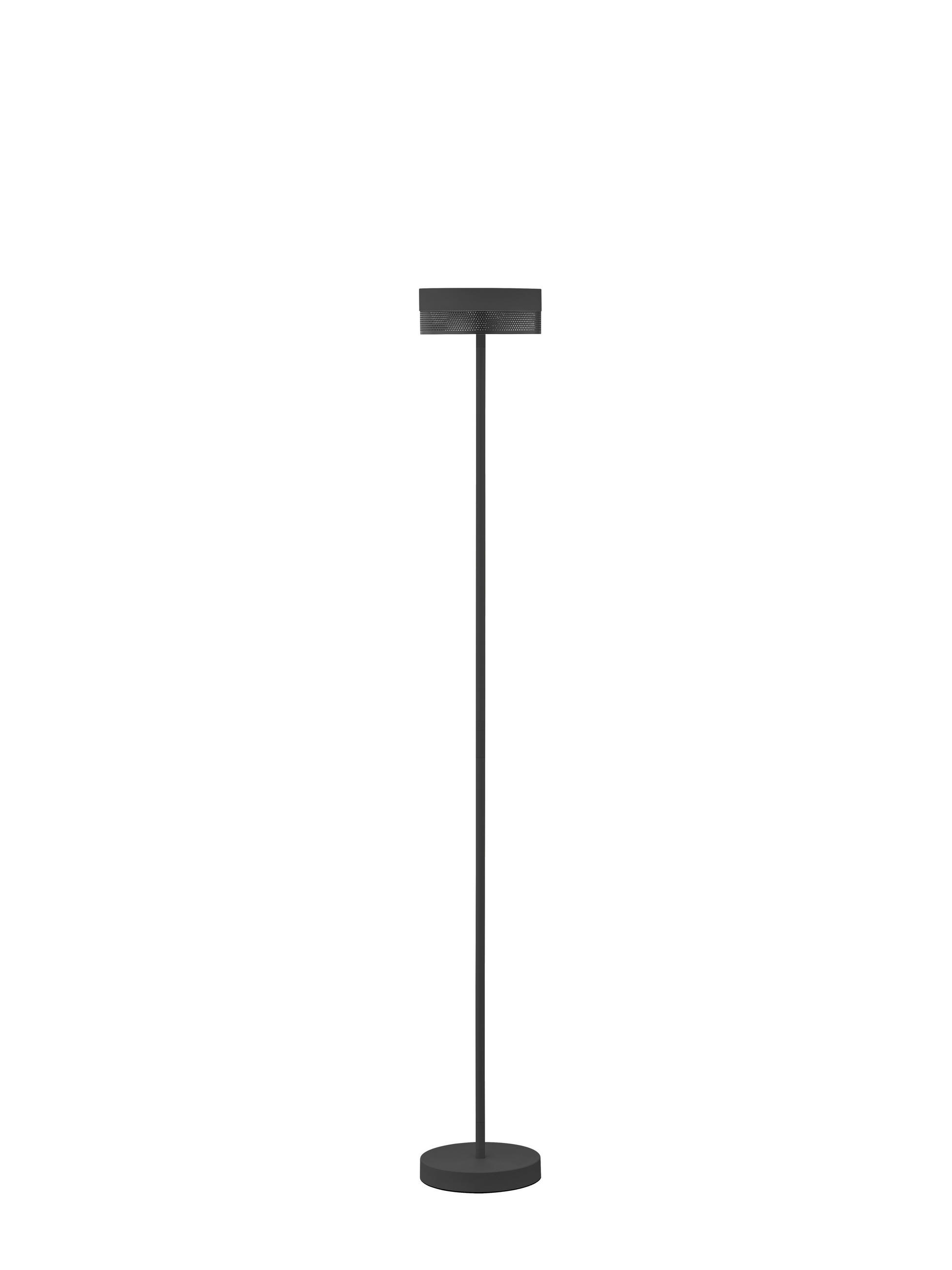 AKKU-STEHLEUCHTE 16/120 cm    - Schwarz, KONVENTIONELL, Metall (16/120cm) - Hell