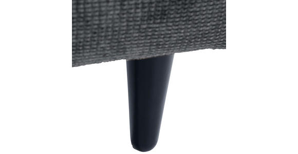 SOFAELEMENT Flachgewebe Anthrazit  - Anthrazit/Schwarz, KONVENTIONELL, Holz/Textil (77/72/83cm) - Carryhome