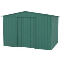 GERÄTEHAUS 308/202/247 cm  - Dunkelgrün, Basics, Metall (308/202/247cm)
