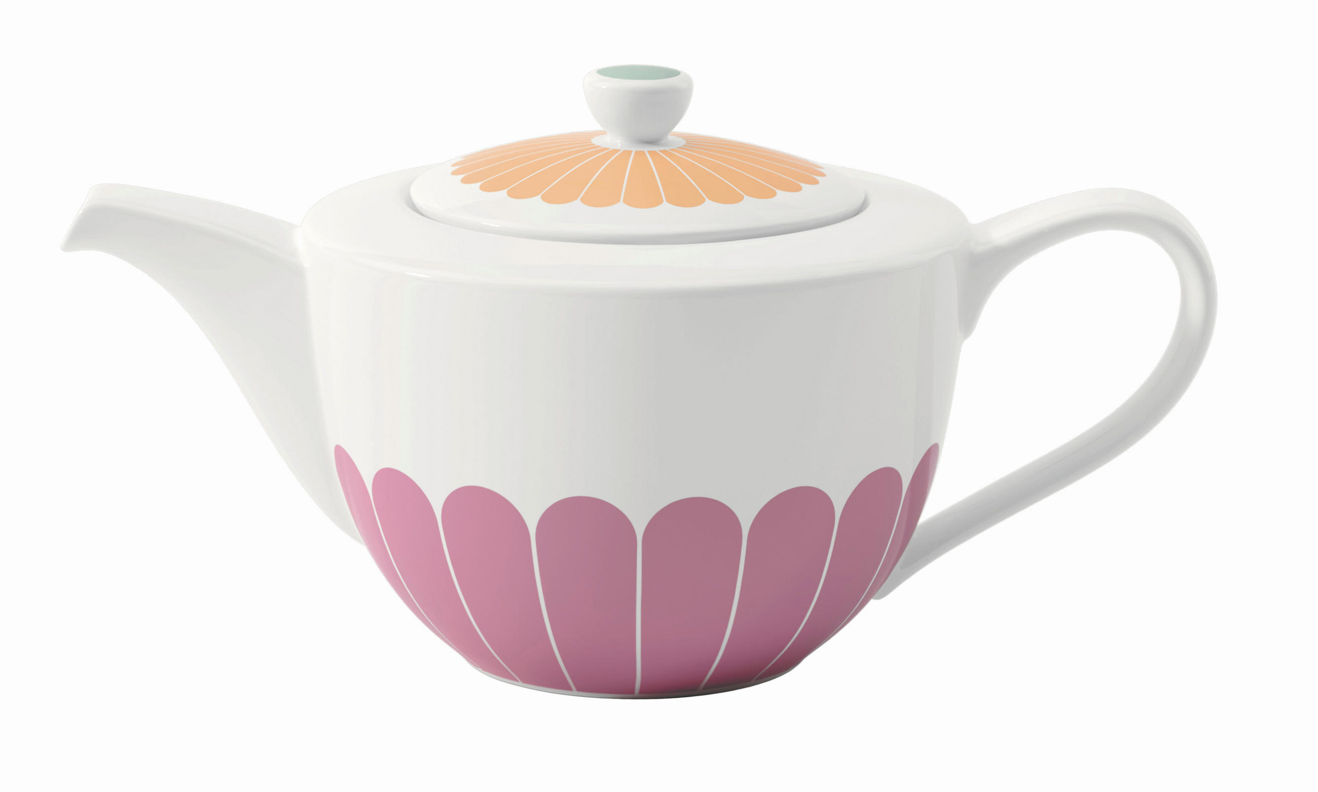 TEEKANNE Fleur couleur  - Gelb/Rosa, KONVENTIONELL, Keramik (27,5/15,5/14,0cm) - Villeroy & Boch