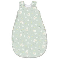 BABYSCHLAFSACKSET Igelchen 56/62  - Weiß/Grün, Basics, Textil (56/62null) - Avelia