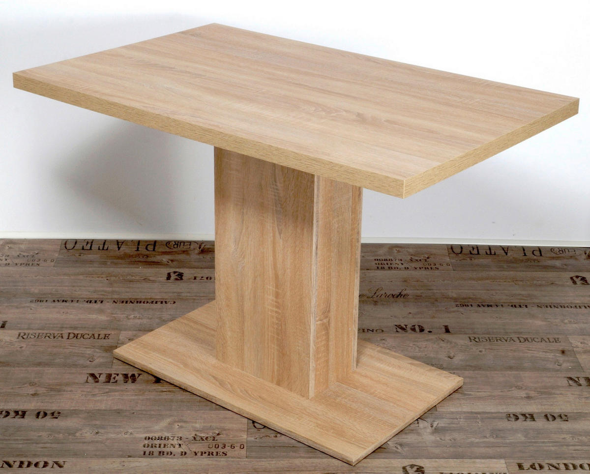 ESSTISCH - Sonoma Eiche, KONVENTIONELL, Holzwerkstoff (110/70/76cm) - MID.YOU