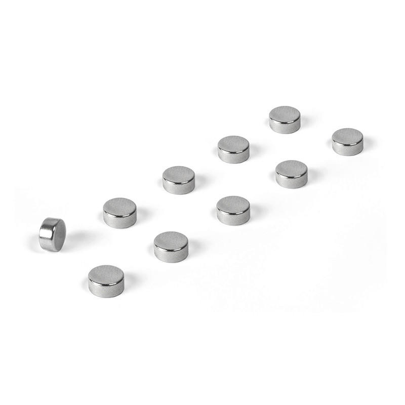 MAGNETSET  - Silberfarben, Basics (0,6/0,3cm)