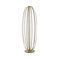 LED-STEHLEUCHTE Elvara 37/37/108,5 cm  - Bronzefarben, Design, Kunststoff/Metall (37/37/108,5cm) - Paul Neuhaus