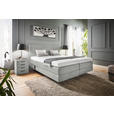 BOXSPRINGBETT 160/200 cm  in Hellgrau  - Hellgrau, KONVENTIONELL, Holz/Textil (160/200cm) - Dieter Knoll