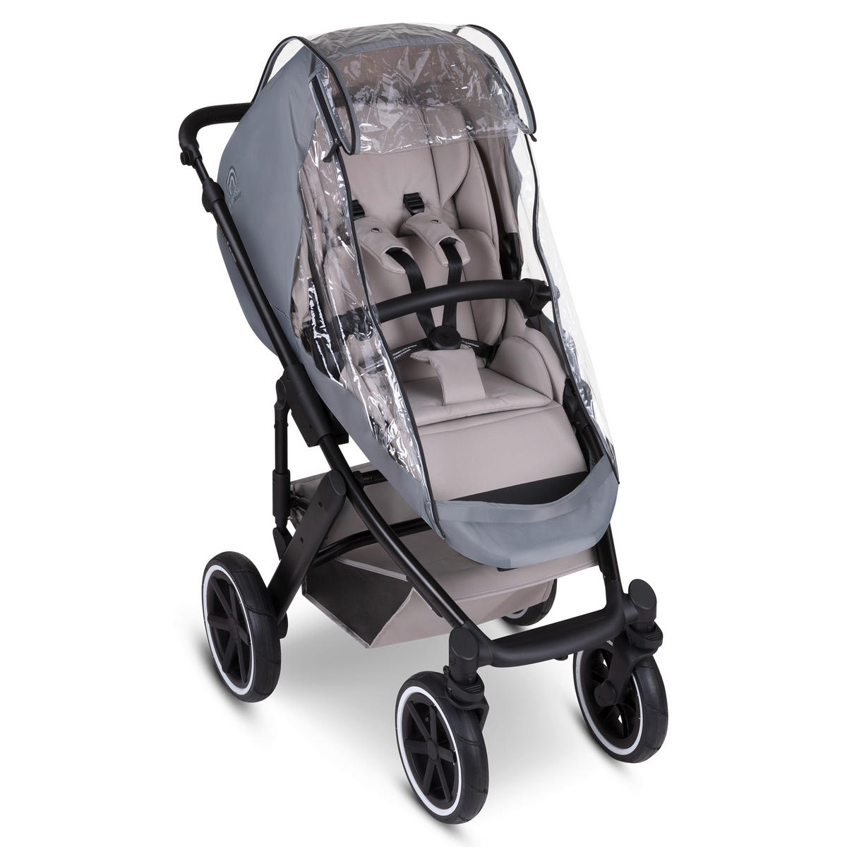 REGENVERDECK 4 Seasons  - Transparent/Grau, Basics, Kunststoff/Textil (25,5/18/7cm) - ABC Design