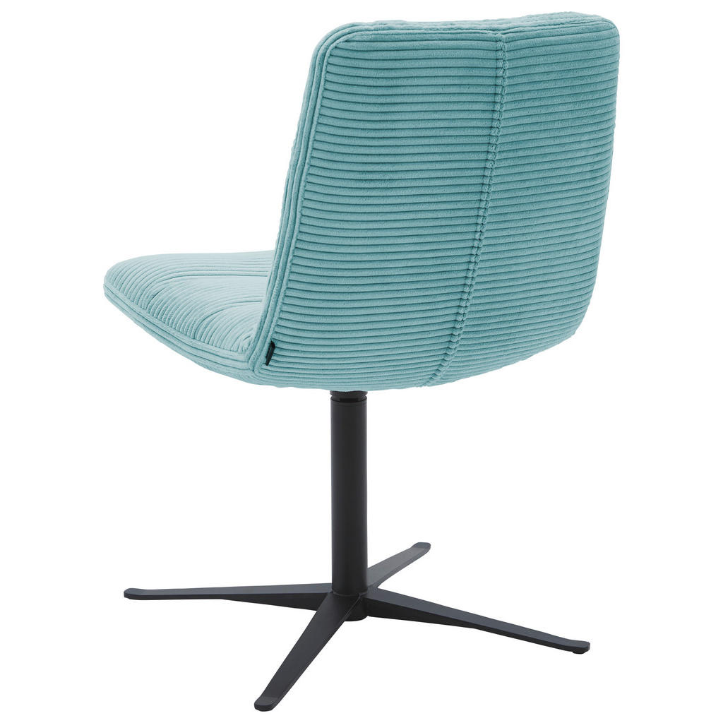 Thumbnail - Dieter Knoll Stuhl, Petrol, Textil, Sternfuß, 52x88x66 cm, Blauer Engel, Oeko-Tex® Standard 100, DGM-Klimapakt, DGM-Emis...