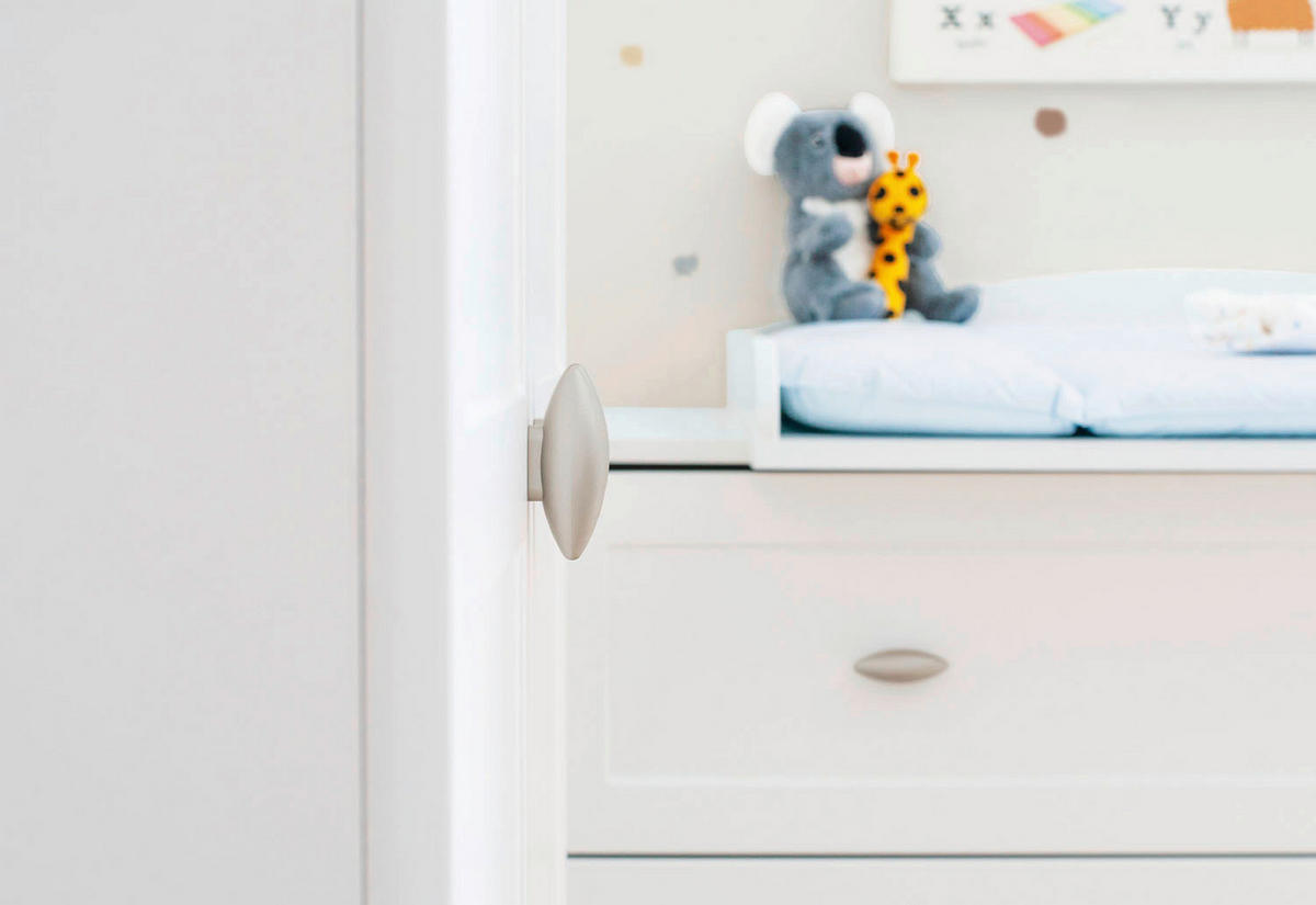 BABYZIMMER PINOLINO LAURA  - Weiß, Trend, Holzwerkstoff - Pinolino