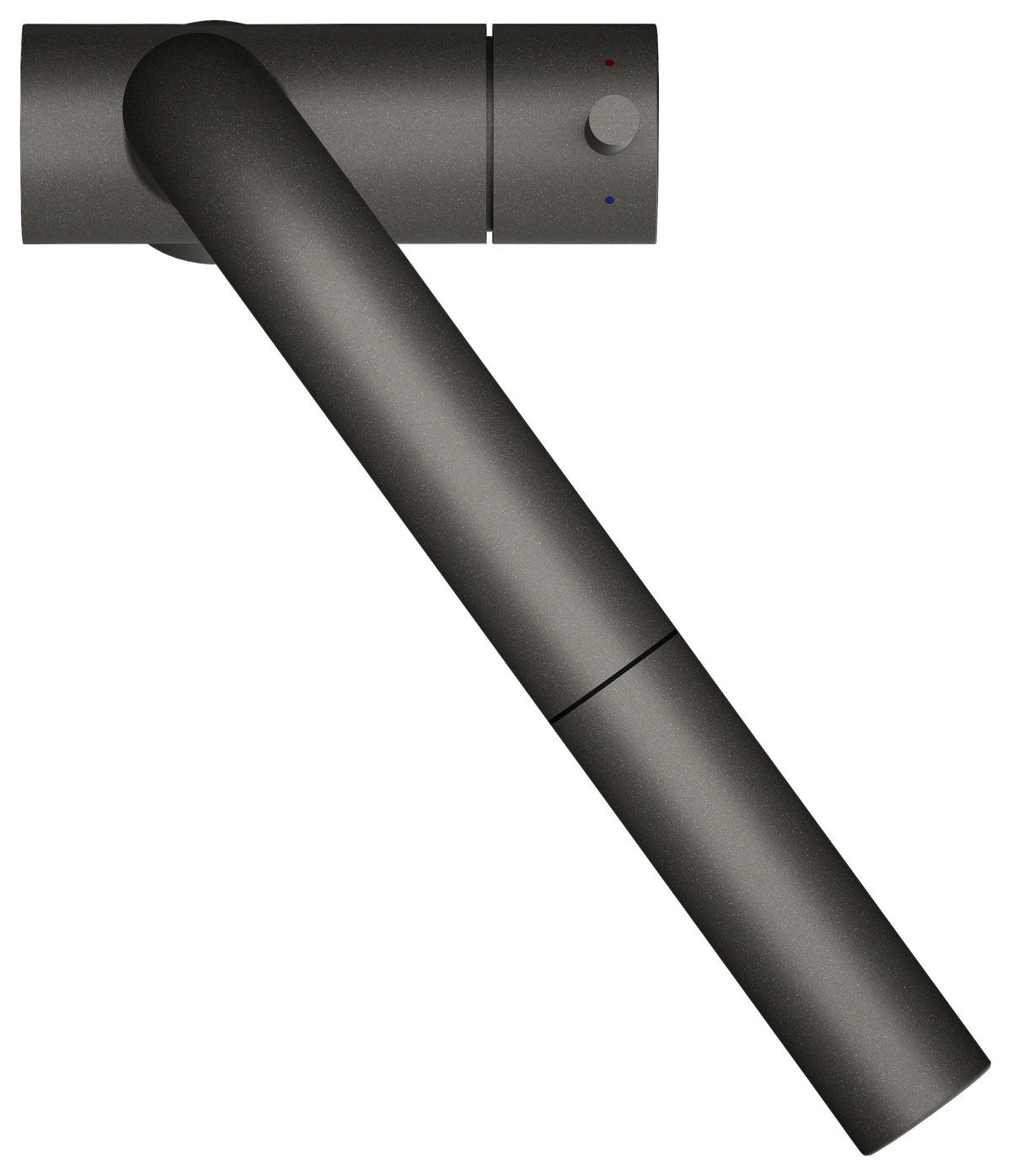 KÜCHENARMATUR 517120SIL  - Anthrazit, Basics, Stein/Metall (5,1/28,5/21,6cm) - Schock