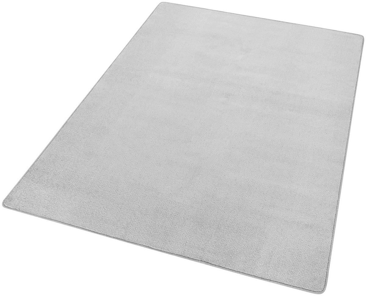 FLACHWEBETEPPICH 133/195 cm Fancy Hellgrau  - Hellgrau, Basics, Kunststoff (133/195cm)
