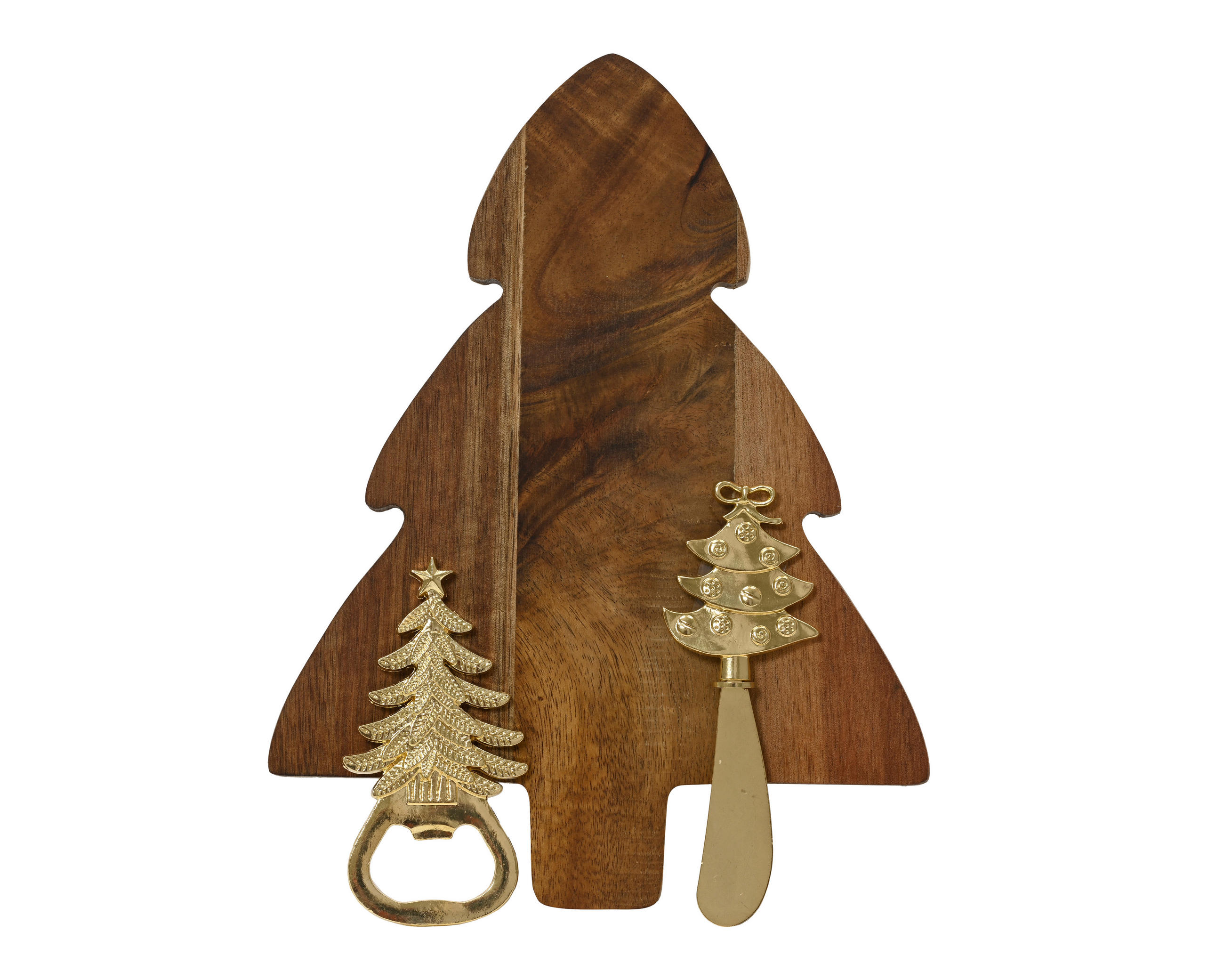 KÄSEMESSERSET  - Akaziefarben, LIFESTYLE, Holz