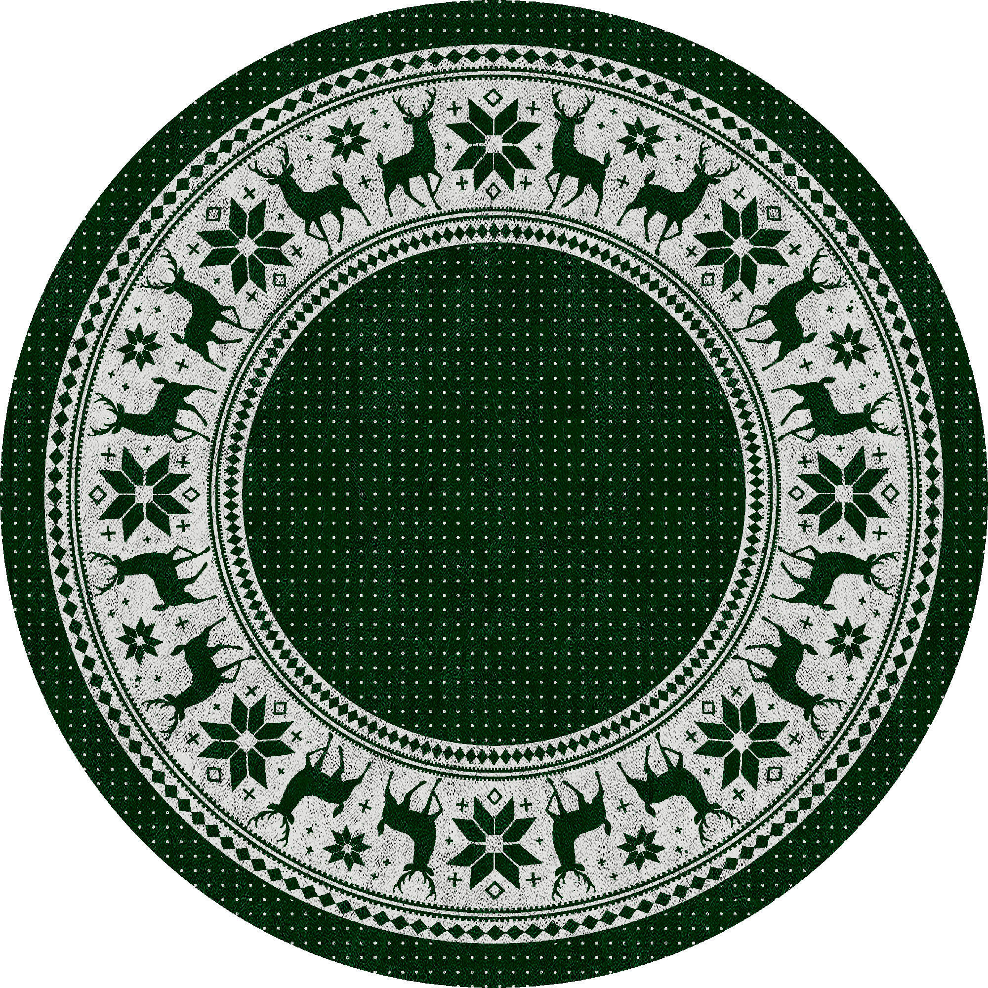 SZENNYFOGÓ SZŐNYEG - sötétzöld, Basics, műanyag (90cm) - X-Mas