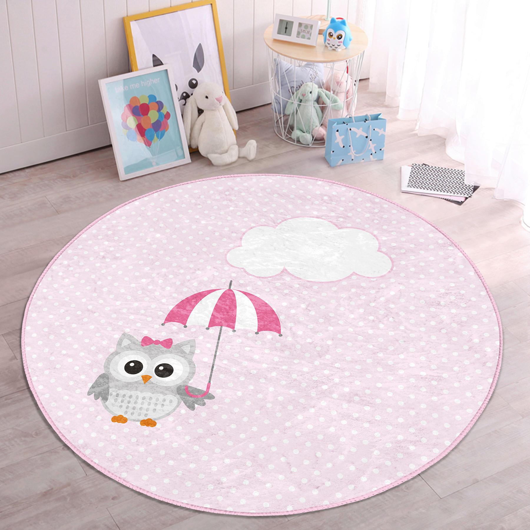 XXXLutz Kinderteppich Mehrfarbig 150x150 cm