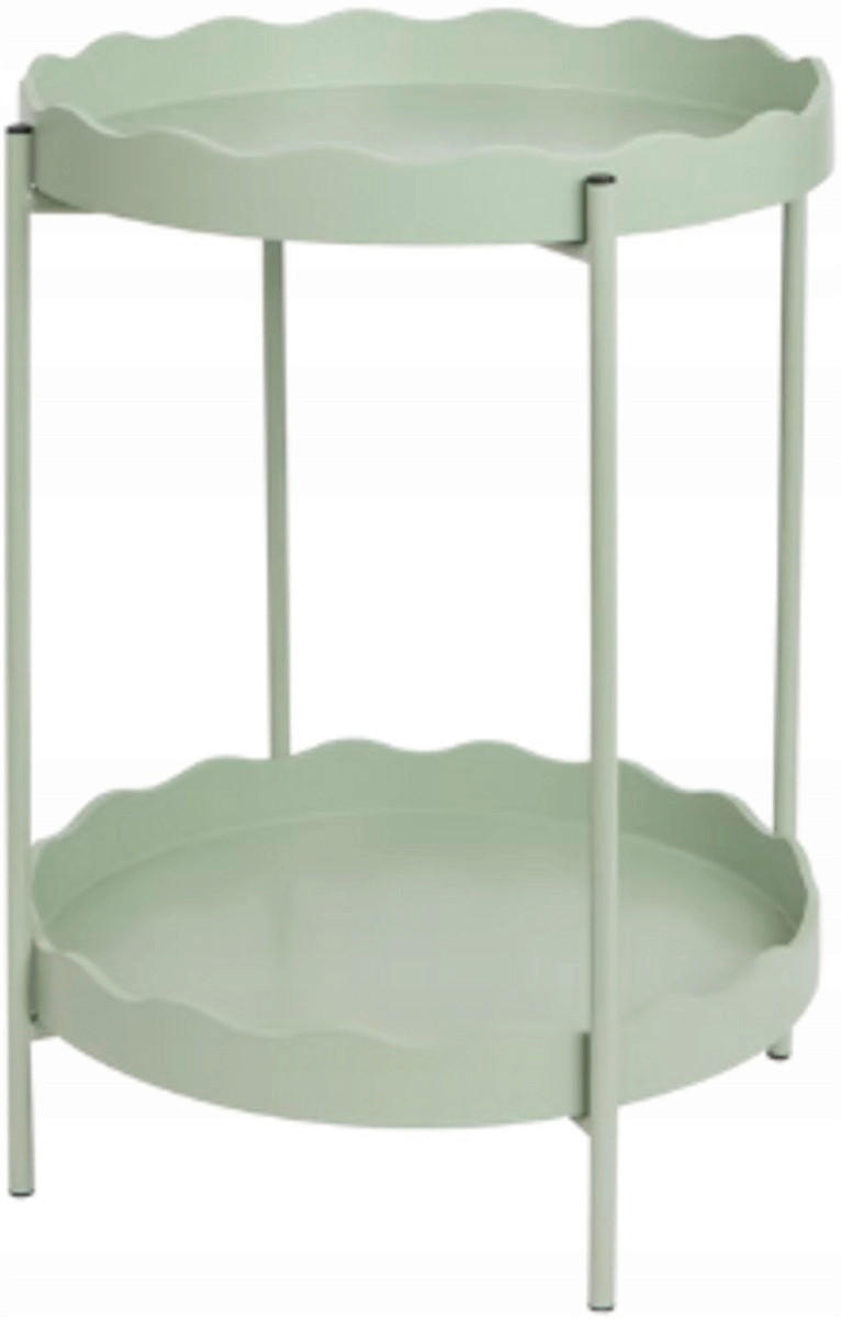 POMOĆNI STOČIĆ   - žalfijazelena, Osnovno, drvo/metal (40.5/40.5/54cm)