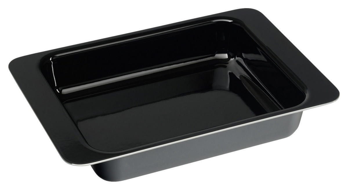 PEKAČ  Fusiontec     39/30/9 cm - črna/rjava, Basics, kovina/les (39/30/9cm) - WMF