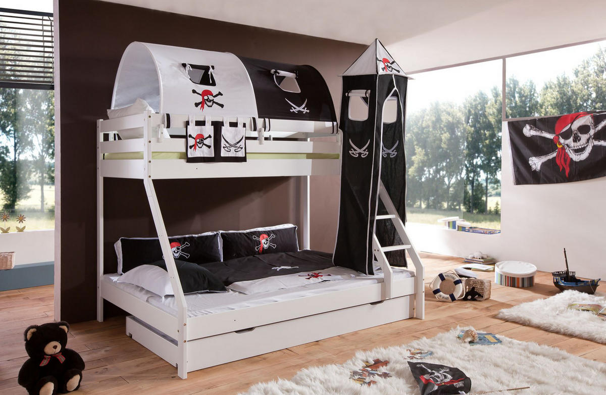 BUZUNAR DE PAT - alb/negru, Design (50/28/2cm) - MID.YOU