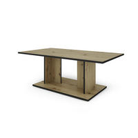 COUCHTISCH rechteckig Eiche Artisan einfacher Aufbau  - Eiche Artisan, MODERN, Holzwerkstoff (110/60/40cm) - MID.YOU