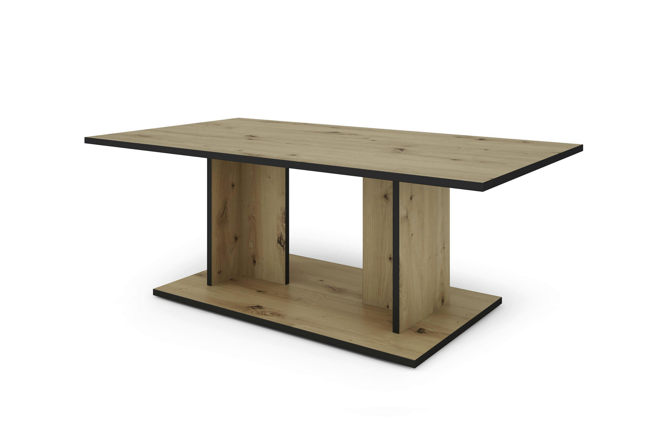 Mid.you Couchtisch Eiche Artisan 110x60x40 cm