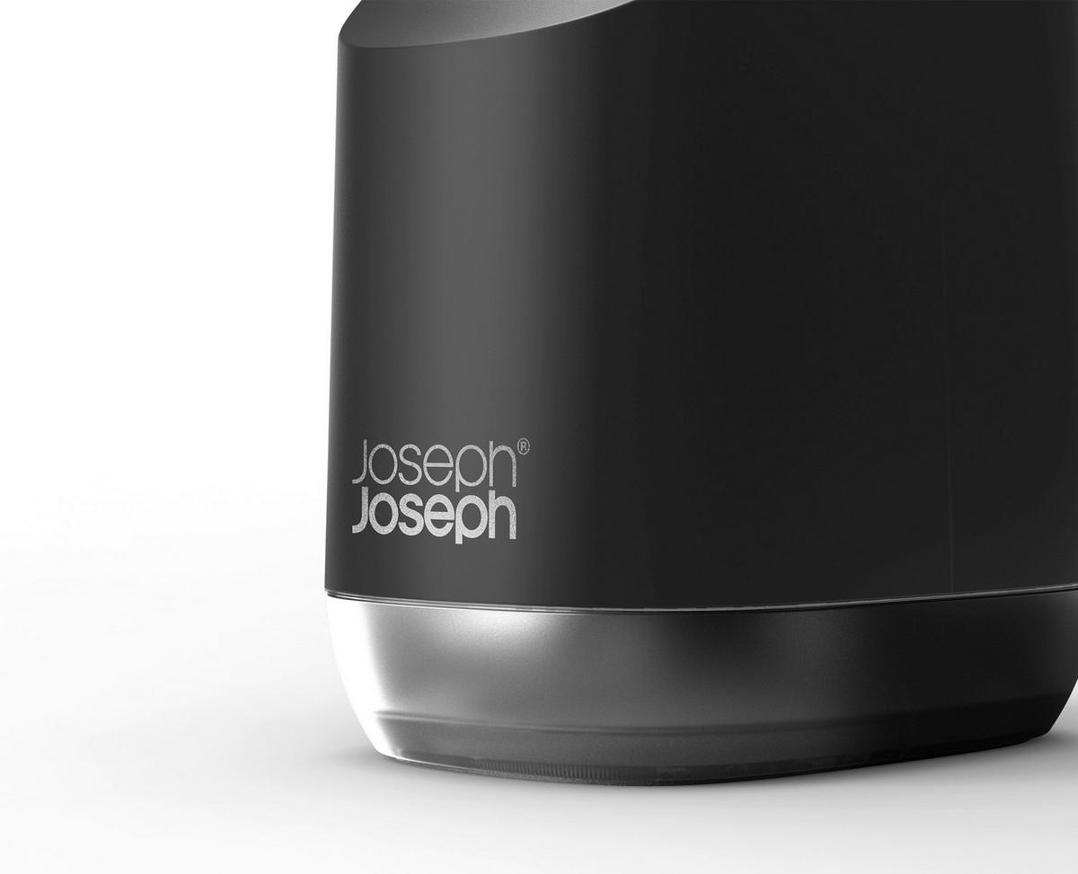 DOZATOR ZA TEČNI SAPUN  crna  plastika  - crna, Konvencionalno, plastika (9.1/14.2/6.2cm) - Joseph Joseph