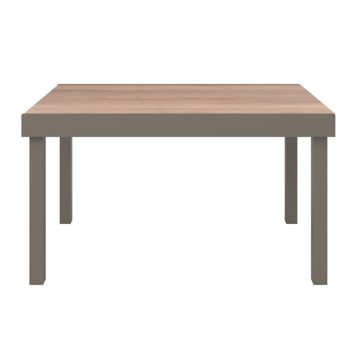 ZÁHRADNÝ STÔL, kov, plast, 135/270/75/90 cm135/270/75/90 cm - hnedá, Modern, kov/plast (135/270/75/90cm) - Ambia Garden