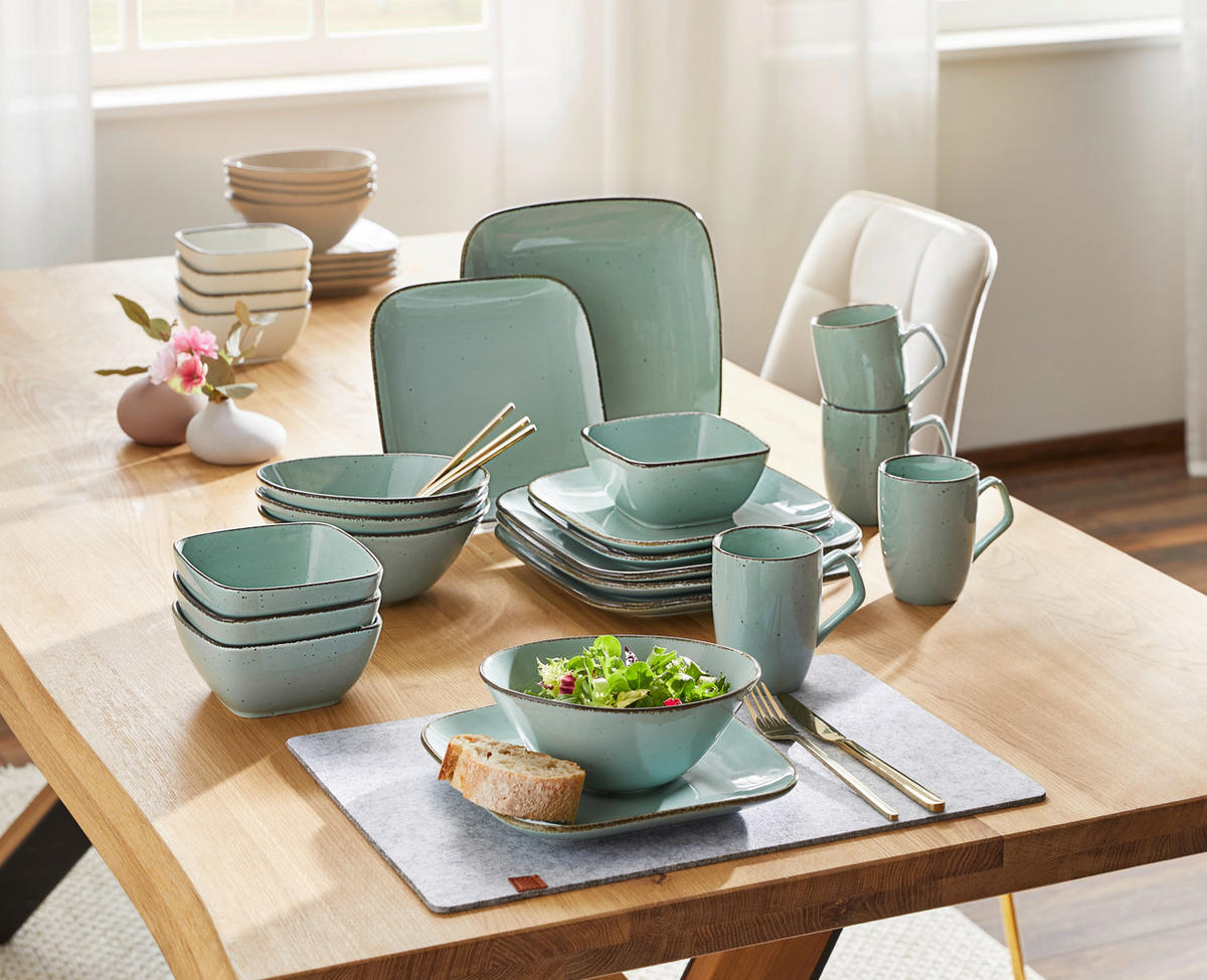 KOMBISERVICE Casa 20-teilig  - Creme, Basics, Keramik - Ritzenhoff Breker