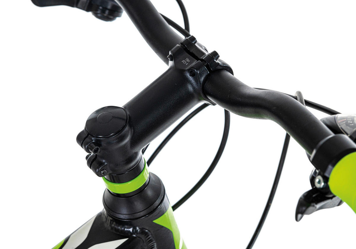 MOUNTAINBIKE 29 Zoll  - Schwarz/Grün, Basics, Metall (139/76/21cm) - Atrigo