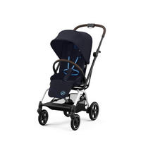 KIŠOBRAN KOLICA  Eezy S Twist+2  - tamno plava/srebrne boje, Basics, tekstil/plastika (80.5/45/105cm) - cybex GOLD