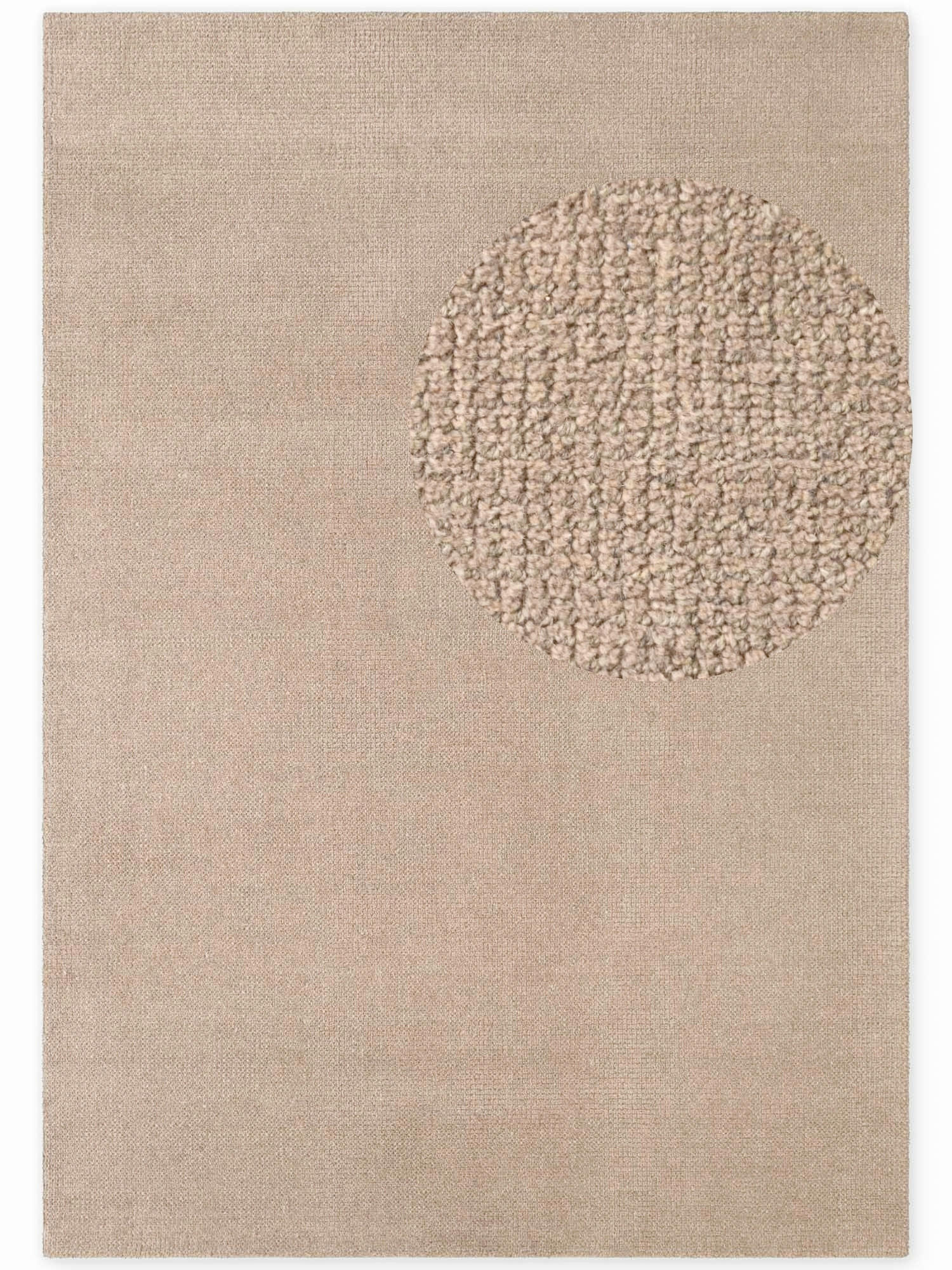 WOLLTEPPICH 120/170 cm Greenwich Beige rechteckig  - Beige, Basics, Textil (120/170cm) - Ted Baker