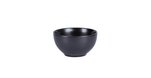 DIPSCHALE - Schwarz, Design, Keramik (12,1/6cm) - Novel