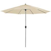 SONNENSCHIRM 380 cm Naturfarben  - Silberfarben/Naturfarben, Basics, Textil/Metall (380cm) - Doppler