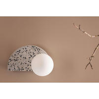 VÄGGLAMPA 11/13/20 cm   - vit, Basics, glas (11/13/20cm) - Livetastic