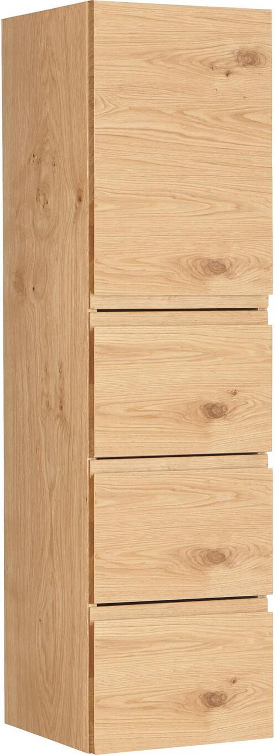 MIDISCHRANK 35/125/37 cm  - Eichefarben, Design, Holz/Holzwerkstoff (35/125/37cm) - Novel