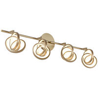 DECKENLEUCHTE    83/14/21,3 cm  - Weiss/Cappuccino, Trend, Kunststoff/Metall (83/14/21,3cm) - Novel