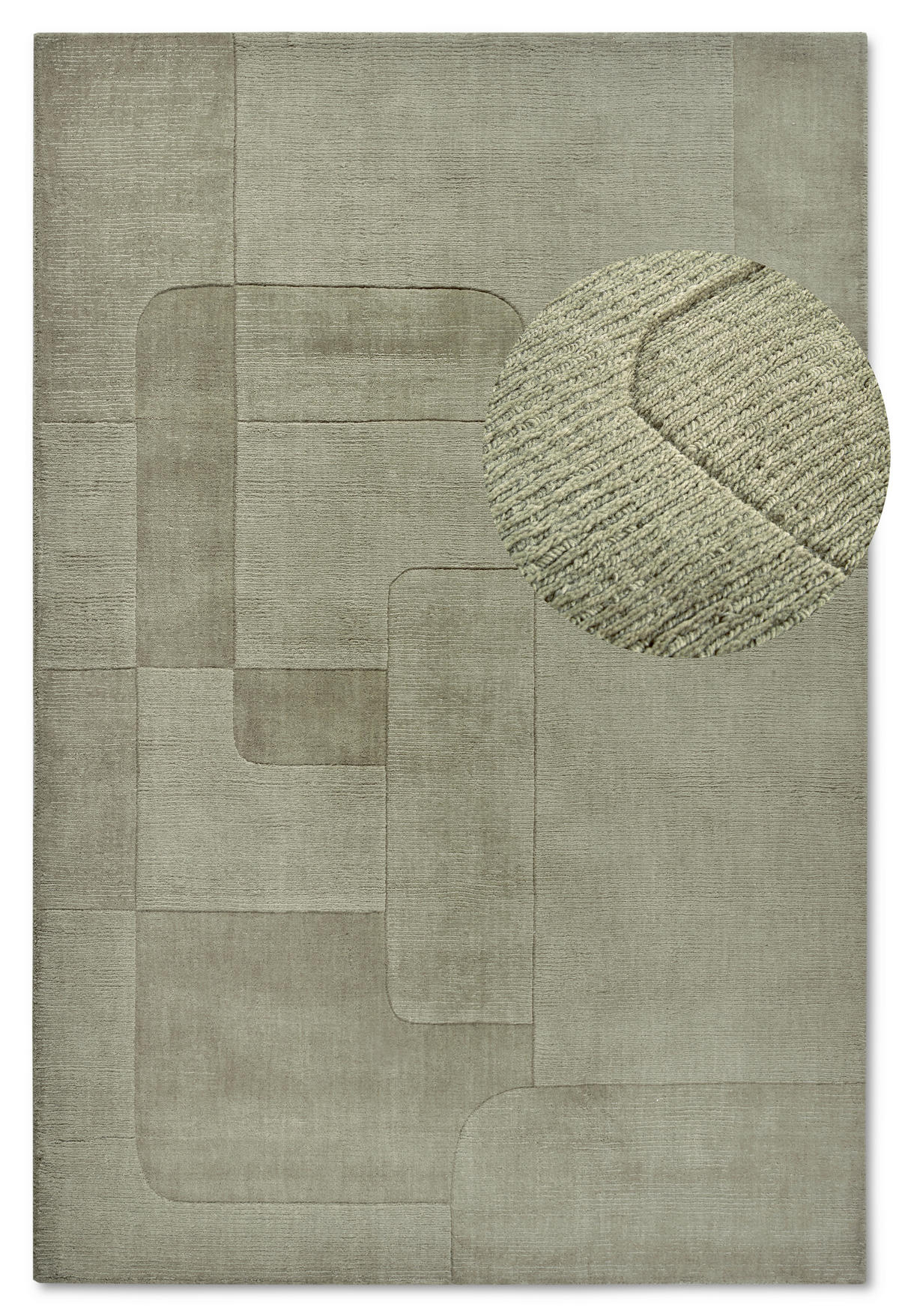 HANDWEBTEPPICH 120/170 cm Kollektion 1906 Grün  - Grün, Design, Textil (120/170cm) - Villeroy & Boch