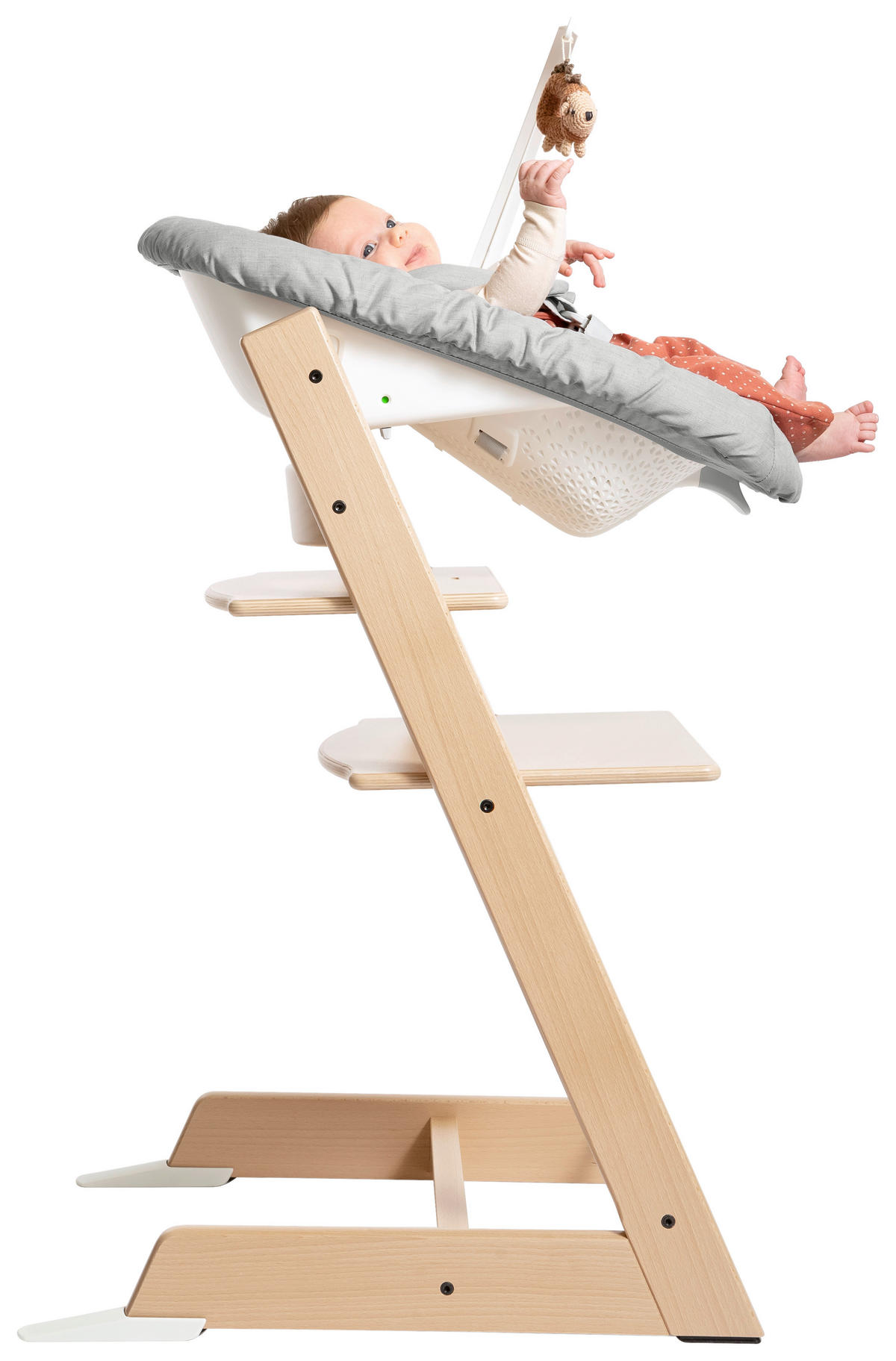 HOCHSTUHL-SET Tripp Trapp Bundles Naturfarben Natural  - Naturfarben, Basics, Holz (87/65/46cm) - Stokke